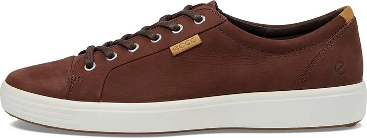 ECCO Soft 7 Men's Shoes Chocolat : EU 46 (US Men's 12-12.5) D - Medium, Leather - Image 6