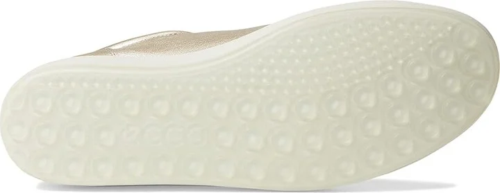 ECCO Soft 7 Monochromatic 2.0 Sneaker Women's Shoes Pure White Gold : EU 36 (US Women's 5-5.5) M, Leather - Image 3