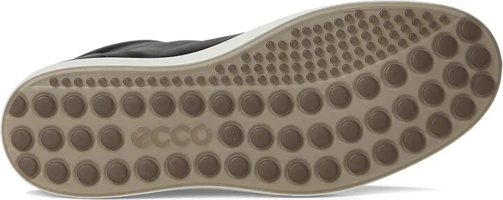 ECCO Soft 7 Premier High-Top Sneakers Men's Shoes Black : EU 42 (US Men's 8-8.5) M, Leather - Image 3
