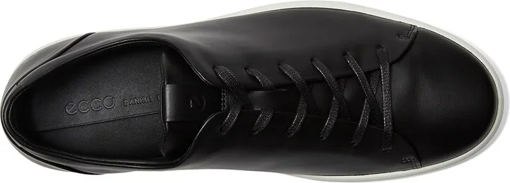 ECCO Soft 7 Premier Sneakers Men's Shoes Black : EU 43 (US Men's 9-9.5) M, Leather - Image 2