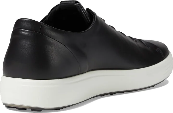 ECCO Soft 7 Premier Sneakers Men's Shoes Black : EU 43 (US Men's 9-9.5) M, Leather - Image 4
