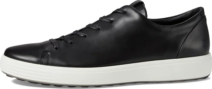 ECCO Soft 7 Premier Sneakers Men's Shoes Black : EU 43 (US Men's 9-9.5) M, Leather - Image 6