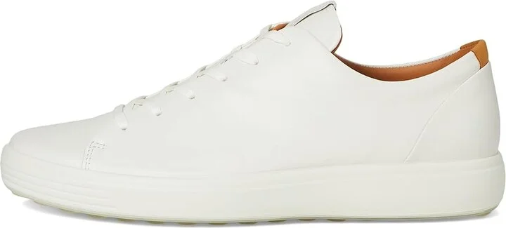 ECCO Soft 7 Premier Sneakers Men's Shoes White : EU 49 (US Men's 15-15.5) M, Leather - Image 6