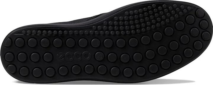 ECCO Soft 7 Slip-On 2.0 Perforated Men's Shoes Black/Lion : EU 39 (US Men's 5-5.5) M, Leather - Image 3
