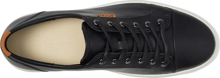 ECCO Soft 7 Sneaker Men's Lace up casual Shoes Black : EU 39 (US Men's 5-5.5) M, Leather - Image 3