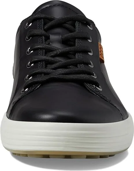 ECCO Soft 7 Sneaker Men's Lace up casual Shoes Black : EU 39 (US Men's 5-5.5) M, Leather - Image 6
