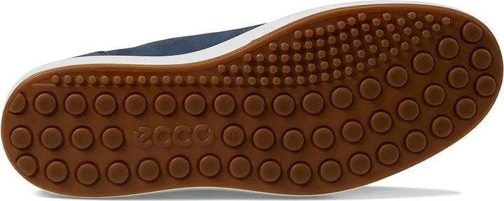 ECCO Soft 7 Sneaker Men's Lace up casual Shoes Marine/Lion : EU 40 (US Men's 6-6.5) M, Leather - Image 3
