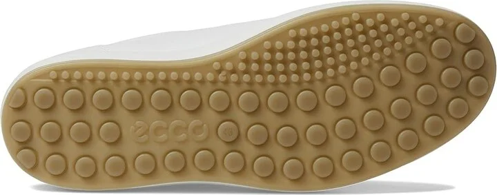 ECCO Soft 7 Sneaker Men's Lace up casual Shoes White/White : EU 44 (US Men's 10-10.5) M, Leather - Image 3
