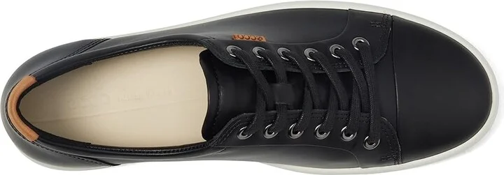 ECCO Soft 7 Sneaker Women's Lace up casual Shoes Black/Black : EU 35 (US Women's 4-4.5) M, Leather - Image 3