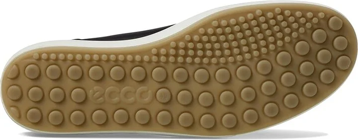 ECCO Soft 7 Sneaker Women's Lace up casual Shoes Black/Black : EU 35 (US Women's 4-4.5) M, Leather - Image 4