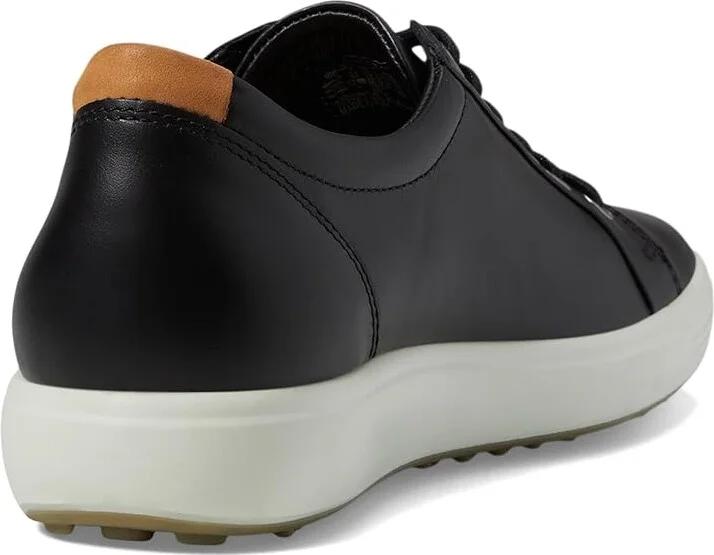ECCO Soft 7 Sneaker Women's Lace up casual Shoes Black/Black : EU 35 (US Women's 4-4.5) M, Leather - Image 5