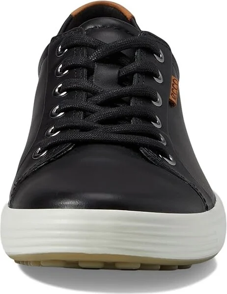 ECCO Soft 7 Sneaker Women's Lace up casual Shoes Black/Black : EU 35 (US Women's 4-4.5) M, Leather - Image 6