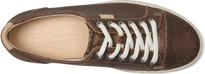 ECCO Soft 7 Sneaker Women's Lace up casual Shoes Bronze Antique : EU 35 (US Women's 4-4.5) M, Leather - Image 2
