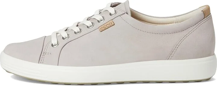 ECCO Soft 7 Sneaker Women's Lace up casual Shoes Grey Rose : EU 36 (US Women's 5-5.5) M, Leather - Image 6