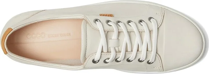 ECCO Soft 7 Sneaker Women's Lace up casual Shoes Limestone Nubuck : EU 38 (US Women's 7-7.5) M - Image 2