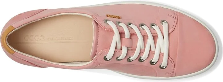 ECCO Soft 7 Sneaker Women's Lace up casual Shoes Old Rose Nubuck : EU 35 (US Women's 4-4.5) M - Image 2