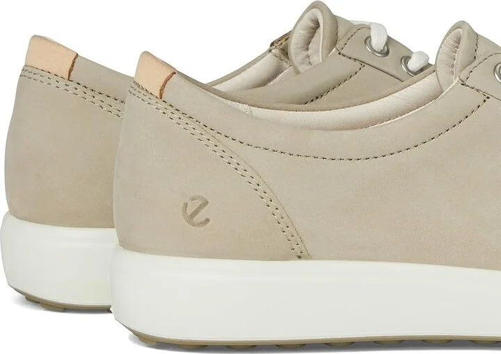 ECCO Soft 7 Sneaker Women's Lace up casual Shoes Sage Nubuck : EU 37 (US Women's 6-6.5) M - Image 7