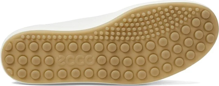 ECCO Soft 7 Sneaker Women's Lace up casual Shoes White/White : EU 36 (US Women's 5-5.5) M, Leather - Image 4