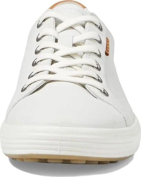 ECCO Soft 7 Sneaker Women's Lace up casual Shoes White/White : EU 36 (US Women's 5-5.5) M, Leather - Image 6