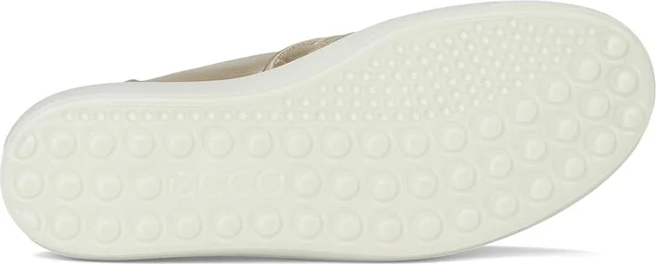 ECCO Soft 7 Woven Slip-On 3.0 Sneaker Women's Shoes Pure White Gold : EU 42 (US Women's 11-11.5) M, Leather - Image 3