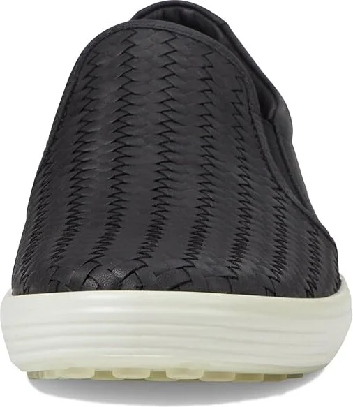 ECCO Soft 7 Woven Slip-On II Women's Shoes Black Cow Leather : EU 35 (US Women's 4-4.5) M - Image 6
