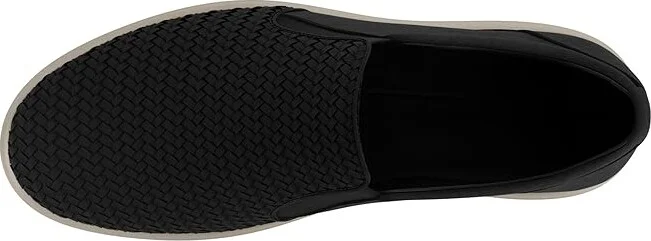 ECCO Soft Seven Woven Slip-On Men's Slip on Shoes Black : EU 48 (US Men's 14-14.5) M, Leather - Image 2