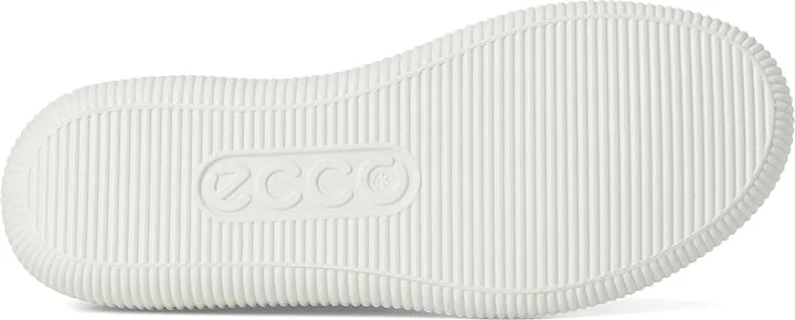 ECCO Soft Zero Lace Up Sneaker Men's Shoes Gravel : EU 45 (US Men's 11-11.5) D - Medium, Leather/Suede - Image 3