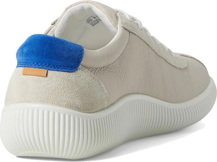 ECCO Soft Zero Lace Up Sneaker Men's Shoes Gravel : EU 45 (US Men's 11-11.5) D - Medium, Leather/Suede - Image 4