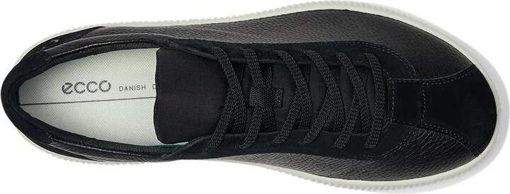 ECCO Soft Zero Men's Shoes Black/Black : EU 40 (US Men's 6-6.5) D - Medium, Leather - Image 2