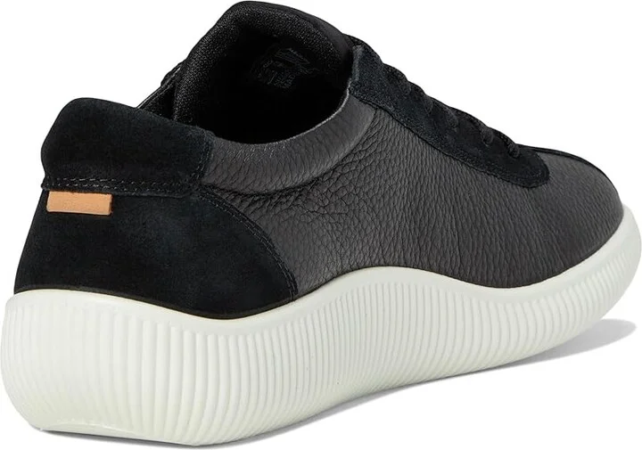 ECCO Soft Zero Men's Shoes Black/Black : EU 40 (US Men's 6-6.5) D - Medium, Leather - Image 4