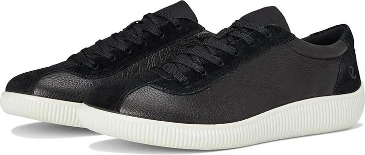 ECCO Soft Zero Men's Shoes Black/Black : EU 40 (US Men's 6-6.5) D - Medium, Leather