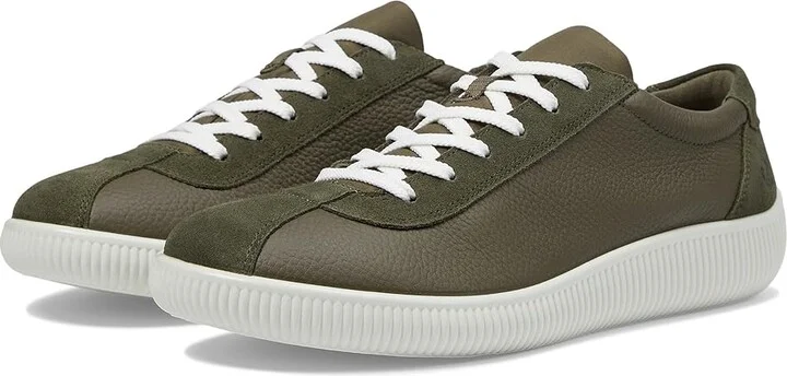 ECCO Soft Zero Men's Shoes Tarmac/Tarmac : EU 43 (US Men's 9-9.5) D - Medium, Leather