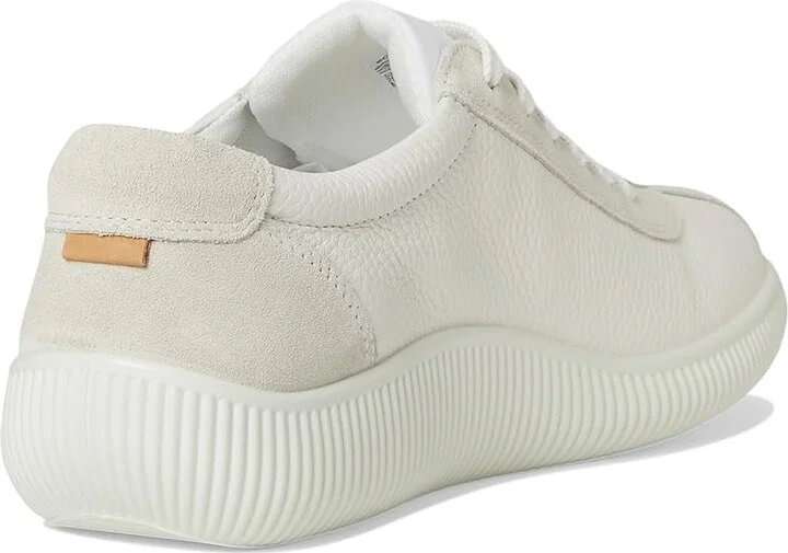 ECCO Soft Zero Men's Shoes White/Shadow White : EU 47 (US Men's 13-13.5) D - Medium, Leather - Image 4