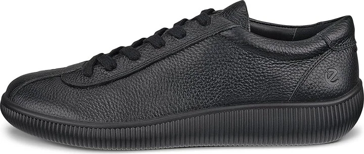 ECCO Soft Zero Premium Men's Shoes Black : EU 44 (US Men's 10-10.5) D - Medium, Leather - Image 4