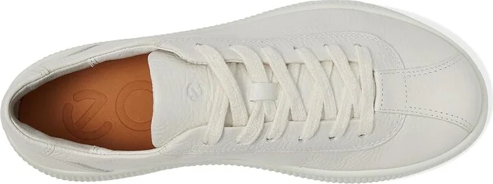 ECCO Soft Zero Premium Sneaker Women's Shoes White : EU 36 (US Women's 5-5.5) M, Leather - Image 2