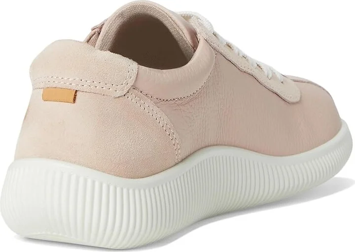 ECCO Soft Zero Sneaker Women's Shoes Rose Dust : EU 41 (US Women's 10-10.5) M, Leather/Suede - Image 4
