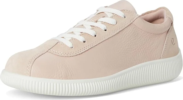 ECCO Soft Zero Sneaker Women's Shoes Rose Dust : EU 41 (US Women's 10-10.5) M, Leather/Suede - Image 5