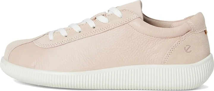 ECCO Soft Zero Sneaker Women's Shoes Rose Dust : EU 41 (US Women's 10-10.5) M, Leather/Suede - Image 6