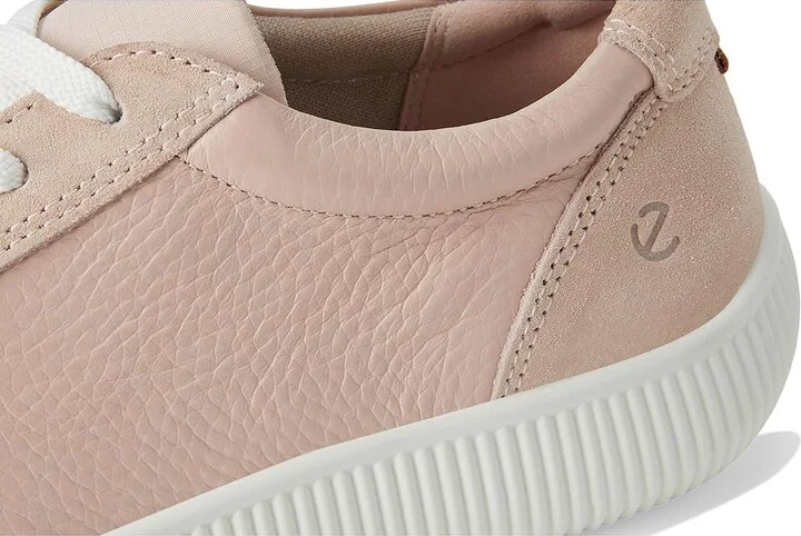 ECCO Soft Zero Sneaker Women's Shoes Rose Dust : EU 41 (US Women's 10-10.5) M, Leather/Suede - Image 7