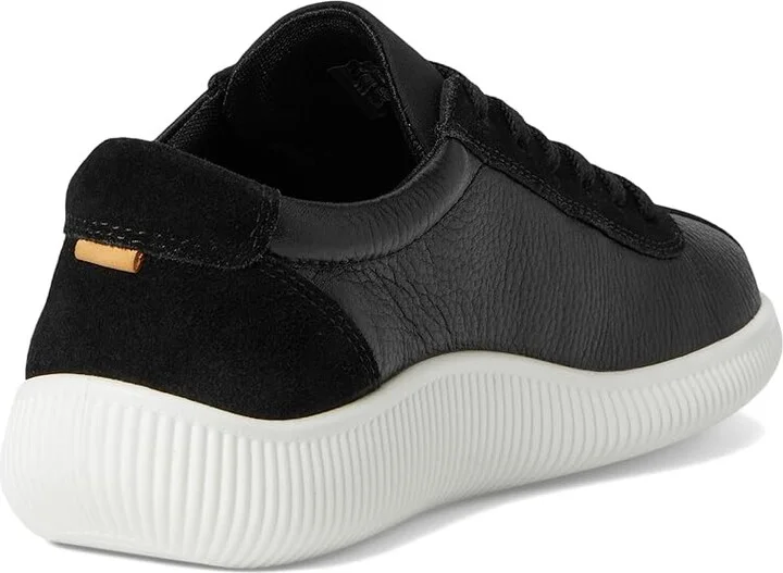 ECCO Soft Zero Women's Shoes Black/Black : EU 39 (US Women's 8-8.5) M, Leather - Image 4