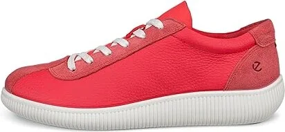 ECCO Soft Zero Women's Shoes Teaberry/Teaberry : EU 35 (US Women's 4-4.5) M, Leather - Image 5
