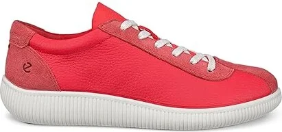 ECCO Soft Zero Women's Shoes Teaberry/Teaberry : EU 35 (US Women's 4-4.5) M, Leather - Image 6