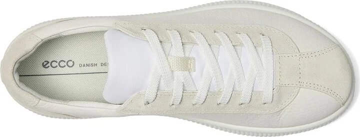 ECCO Soft Zero Women's Shoes White/ Shadow White : EU 42 (US Women's 11-11.5) M, Leather - Image 2