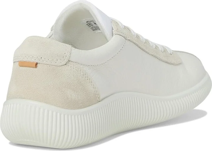 ECCO Soft Zero Women's Shoes White/ Shadow White : EU 42 (US Women's 11-11.5) M, Leather - Image 4