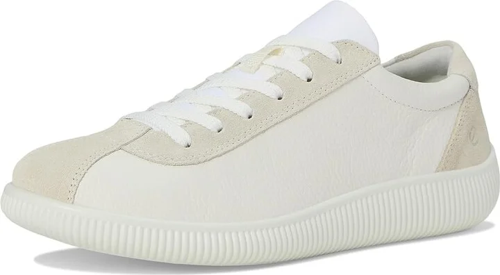 ECCO Soft Zero Women's Shoes White/ Shadow White : EU 42 (US Women's 11-11.5) M, Leather - Image 5