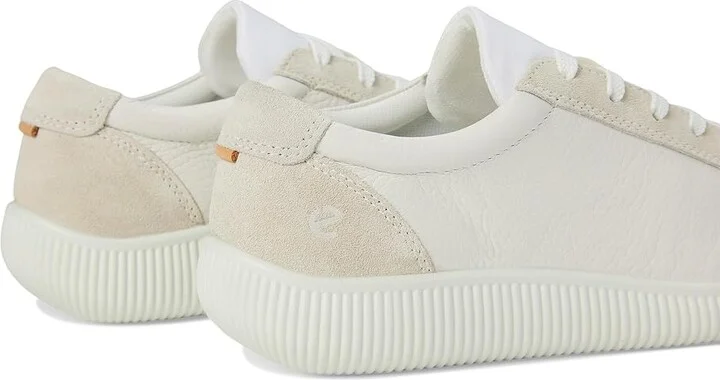 ECCO Soft Zero Women's Shoes White/ Shadow White : EU 42 (US Women's 11-11.5) M, Leather - Image 7