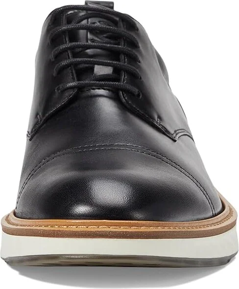ECCO ST.1 Hybrid Cap Toe Oxford Men's Shoes Black : EU 39 (US Men's 5-5.5) D - Medium, Leather - Image 5