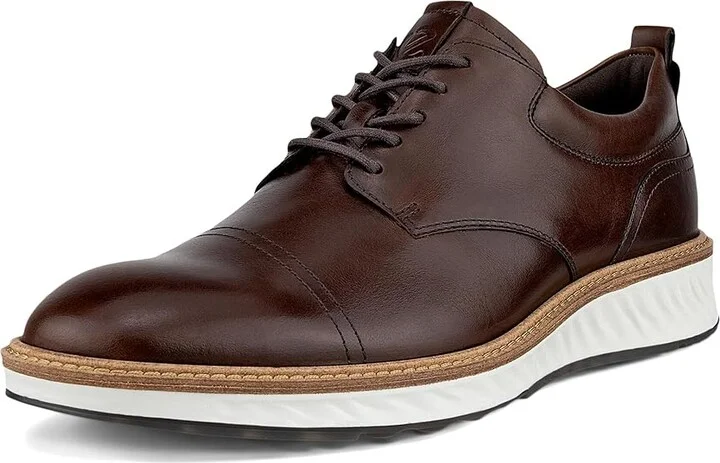 ECCO ST.1 Hybrid Cap Toe Oxford Men's Shoes Cocoa Brown : EU 44 (US Men's 10-10.5) D - Medium, Leather