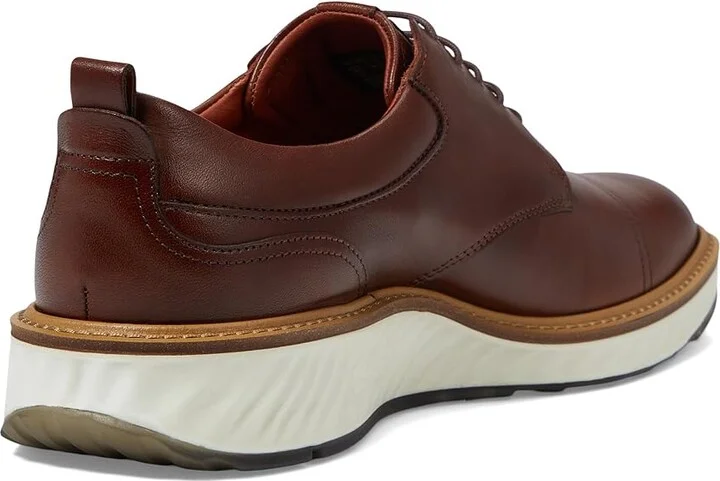 ECCO ST.1 Hybrid Cap Toe Oxford Men's Shoes Cognac : EU 39 (US Men's 5-5.5) D - Medium, Leather - Image 4