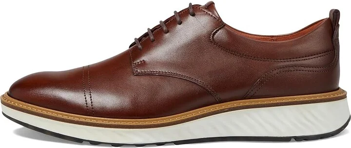 ECCO ST.1 Hybrid Cap Toe Oxford Men's Shoes Cognac : EU 39 (US Men's 5-5.5) D - Medium, Leather - Image 6